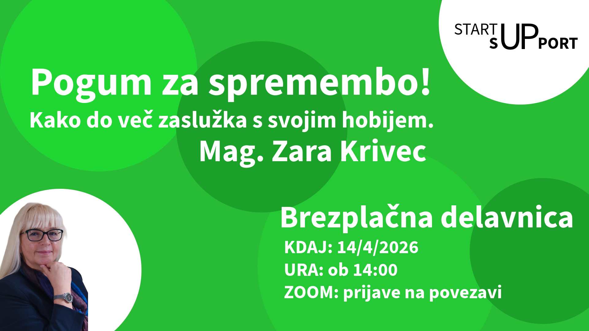 Pogum za spremembo! Kako do več zaslužka s svojim hobijem. 