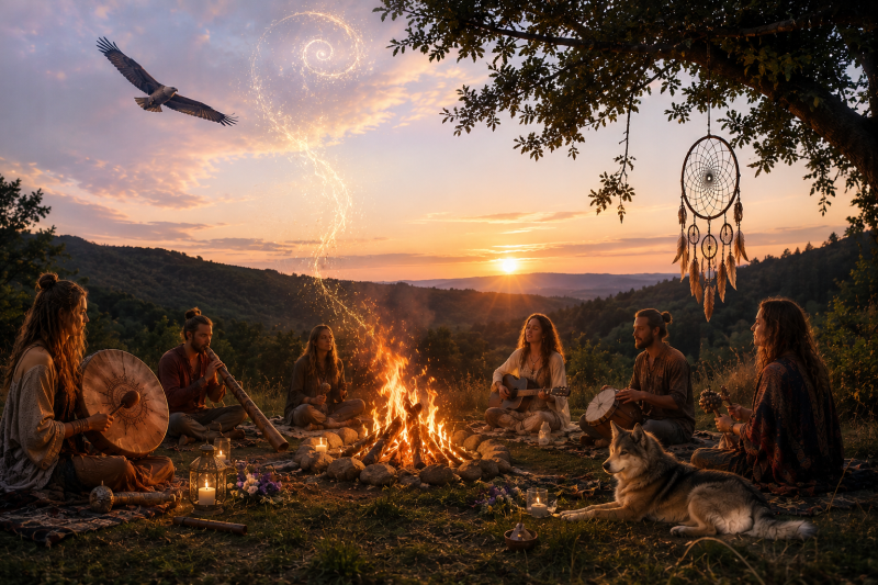 Šamansko potovanje: Kresna noč na poletni solsticij