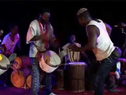 Boka Camara dancing on stage