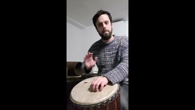 djembe cover #3 "Sabougnouma", Babara Bangoura