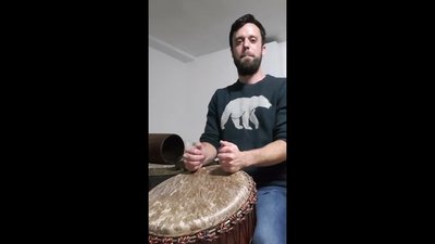 djembe cover #2 "Soboninkun", Fodé Seydou Bangoura