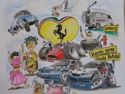 Karikature in drugi izdelki