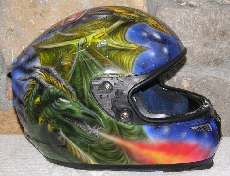 Čelade - F-Design airbrush