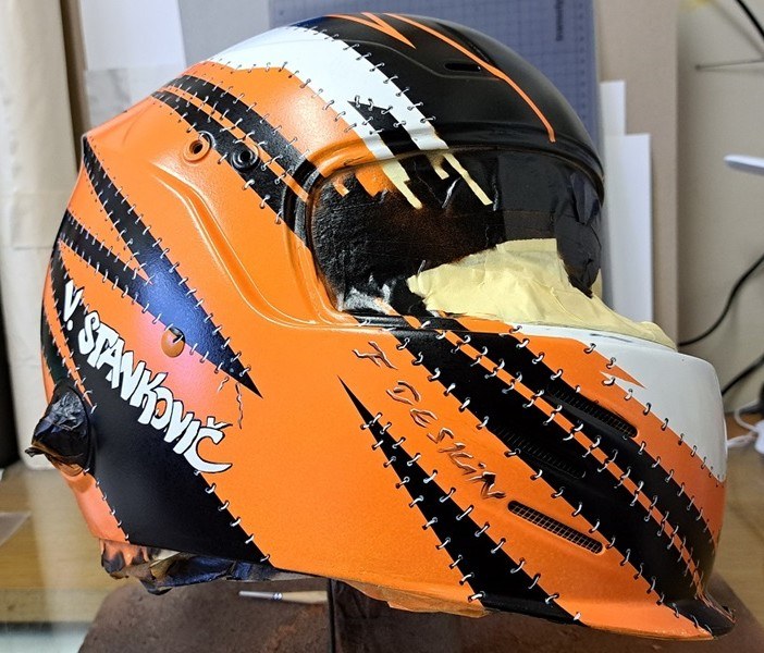 Čelade - F-Design airbrush