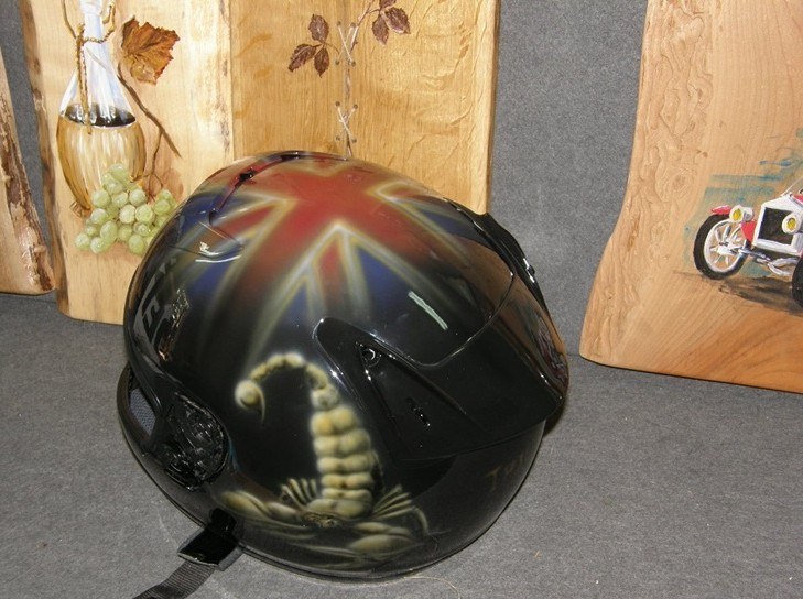 Čelade - F-Design airbrush