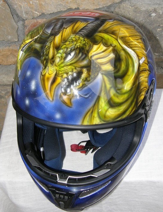 Čelade - F-Design airbrush