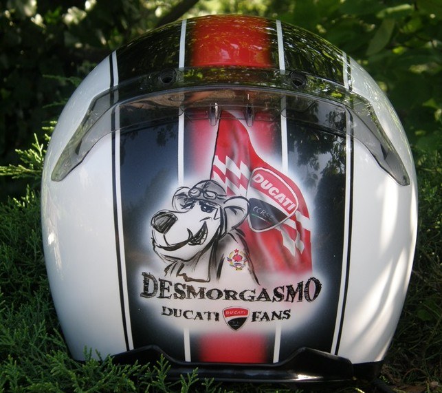 Čelade - F-Design airbrush