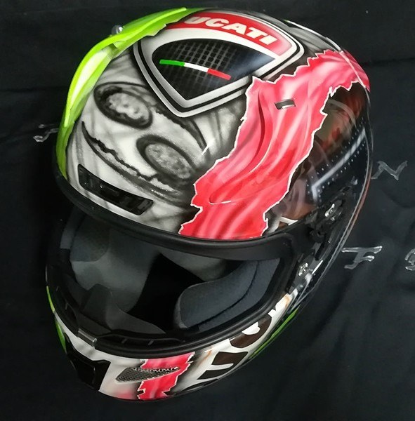 Čelade - F-Design airbrush