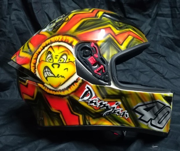 Čelade - F-Design airbrush