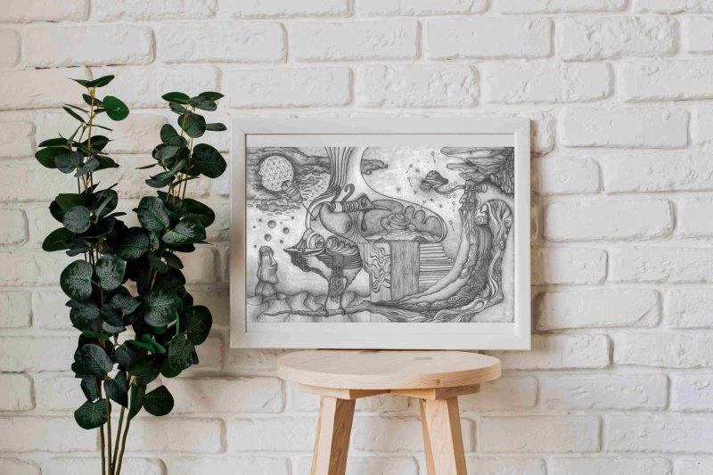 Mind Manifestation / Paper Giclee print
